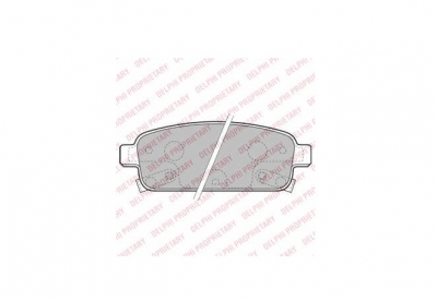 Placute frana spate DELPHI pentru Opel Astra J J67 DELPHI